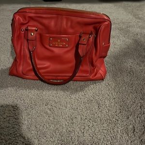 Kate Spade red satchel purse